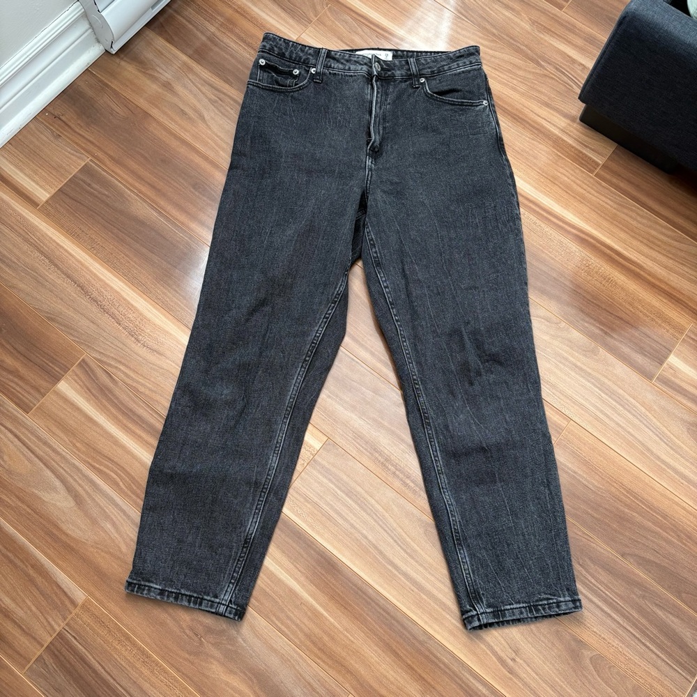 A&F CURVE LOVE - MOM HIGH RISE